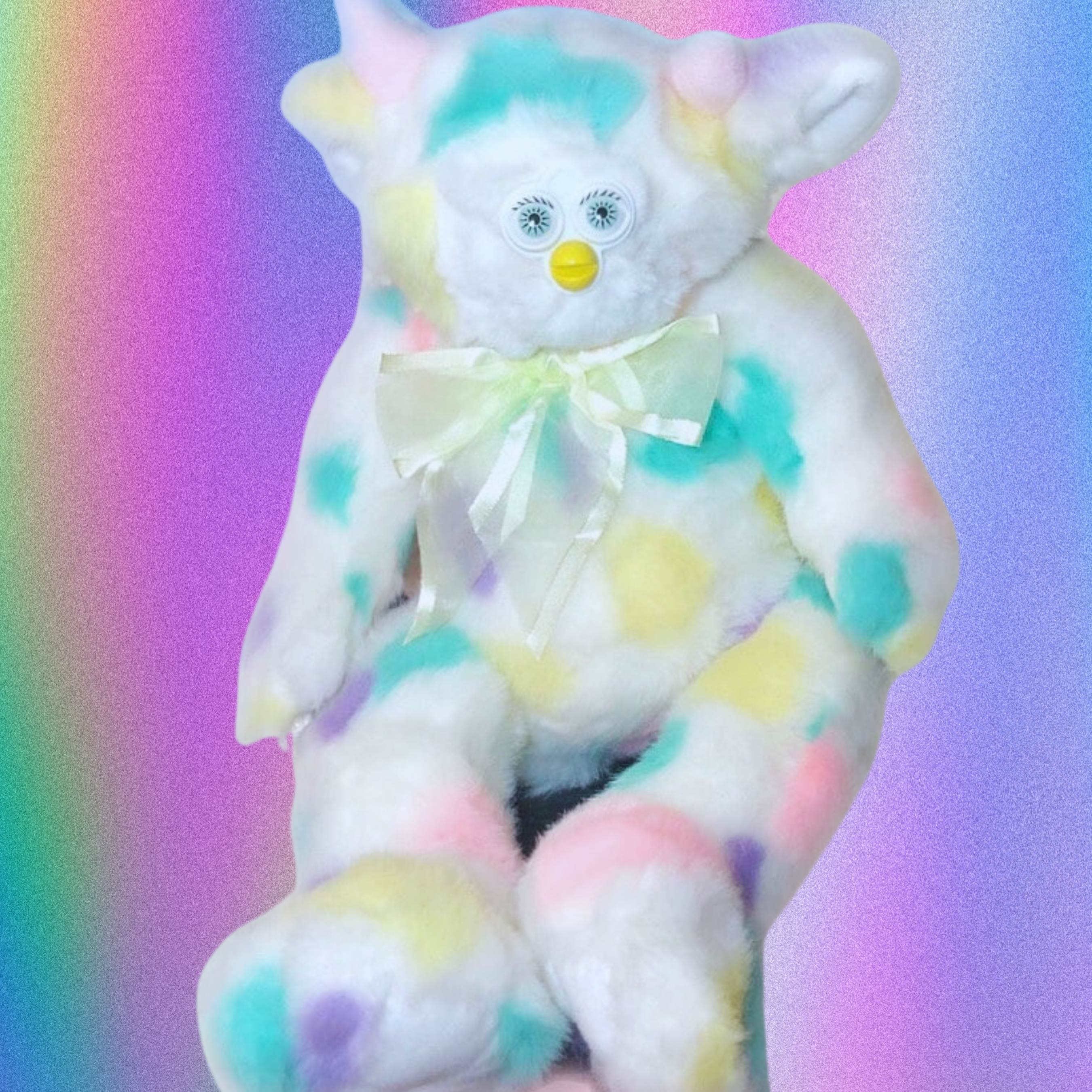 Pastel Rainbow Oddbody Furby