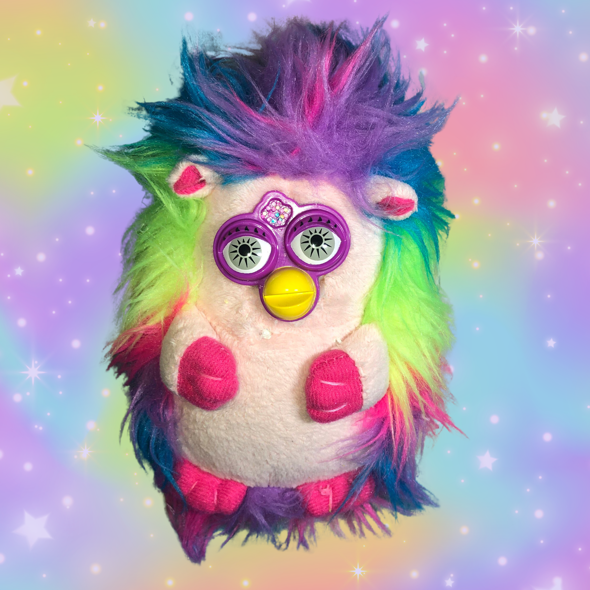 90s Oddbody Furby Hedgehog